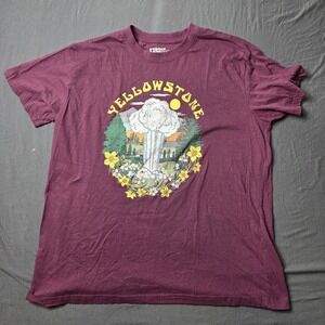 national parks foundation women's shirt yosemite flower geyser large